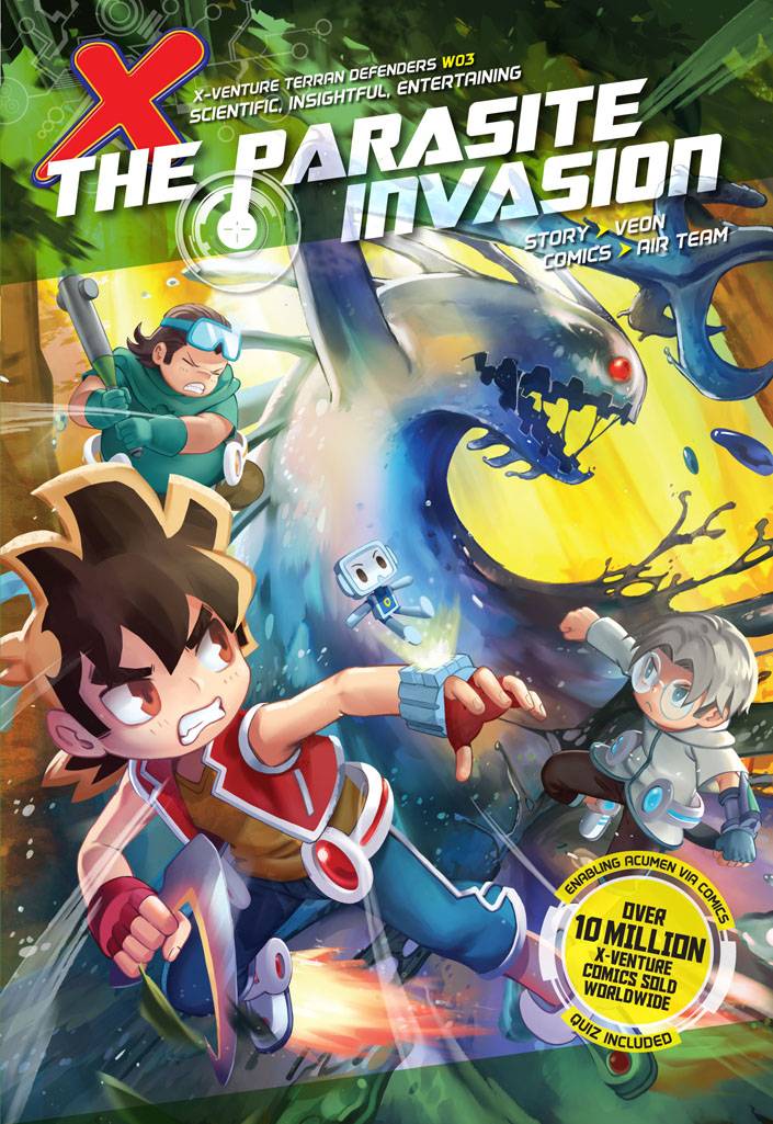 X-Venture Terran Defenders 03: The Parasite Invasion