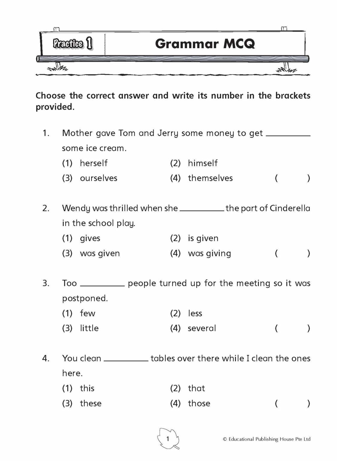 Primary 4 English Practice 1000+