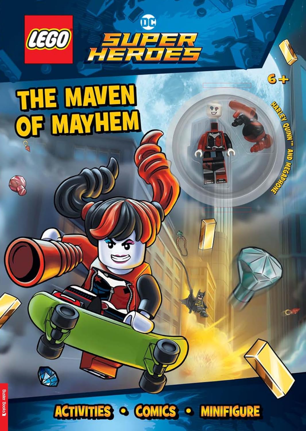 Legoâ(r) DC Super Heroesâ"[ Maven of Mayhem (with Harley Quinnâ"[ Lego Minifigure and Megaphone)