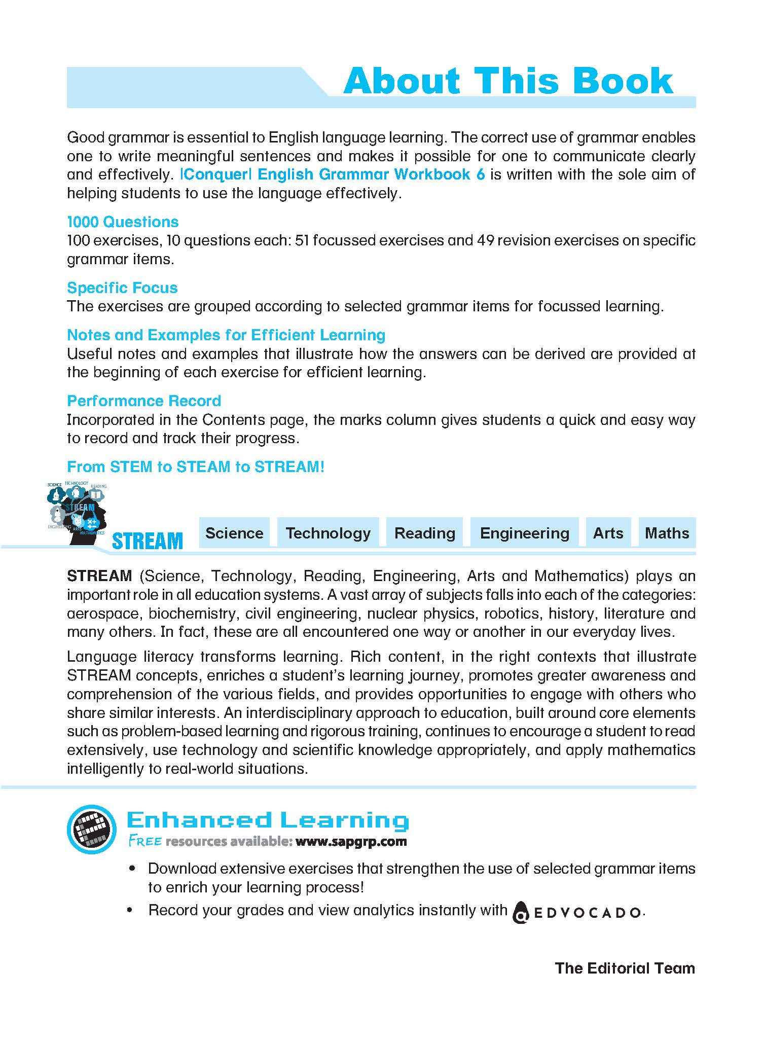 Conquer English Grammar Workbook 6 – Popular Book Company Pte Ltd