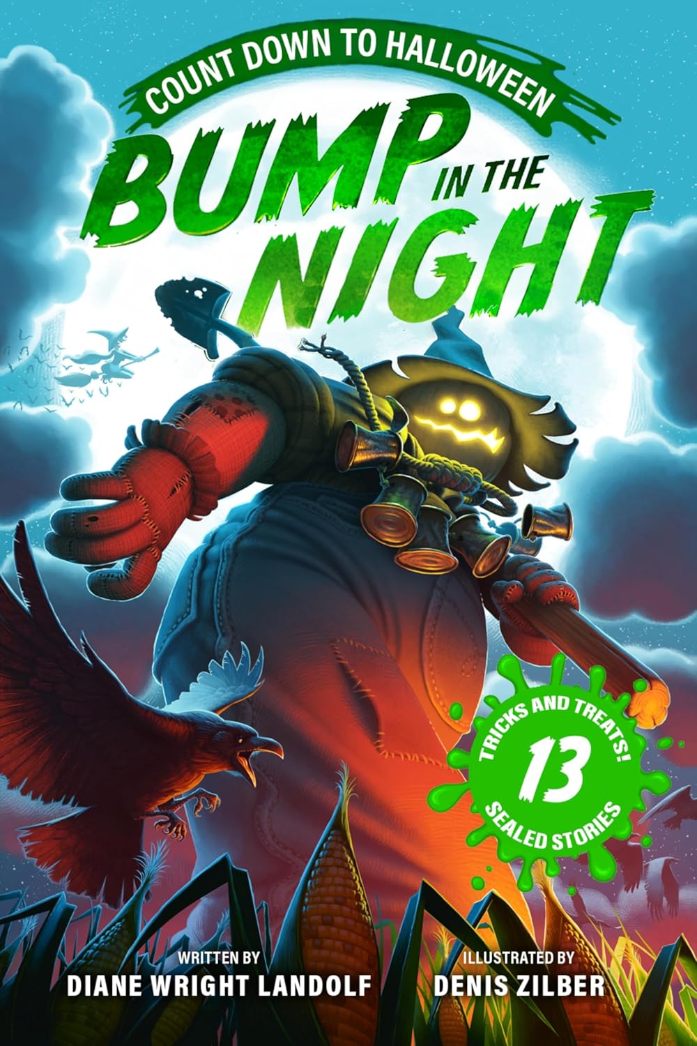 Bump in the Night: Count Down to Halloween: 13 Not-Too-Spooky Sealed Stories - Open One a Day Until Halloween! For Kids (Ages 6-10) Paperback