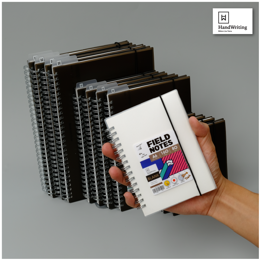 Hw Wire-o Pp Grid Notebook A6 80g 160pg