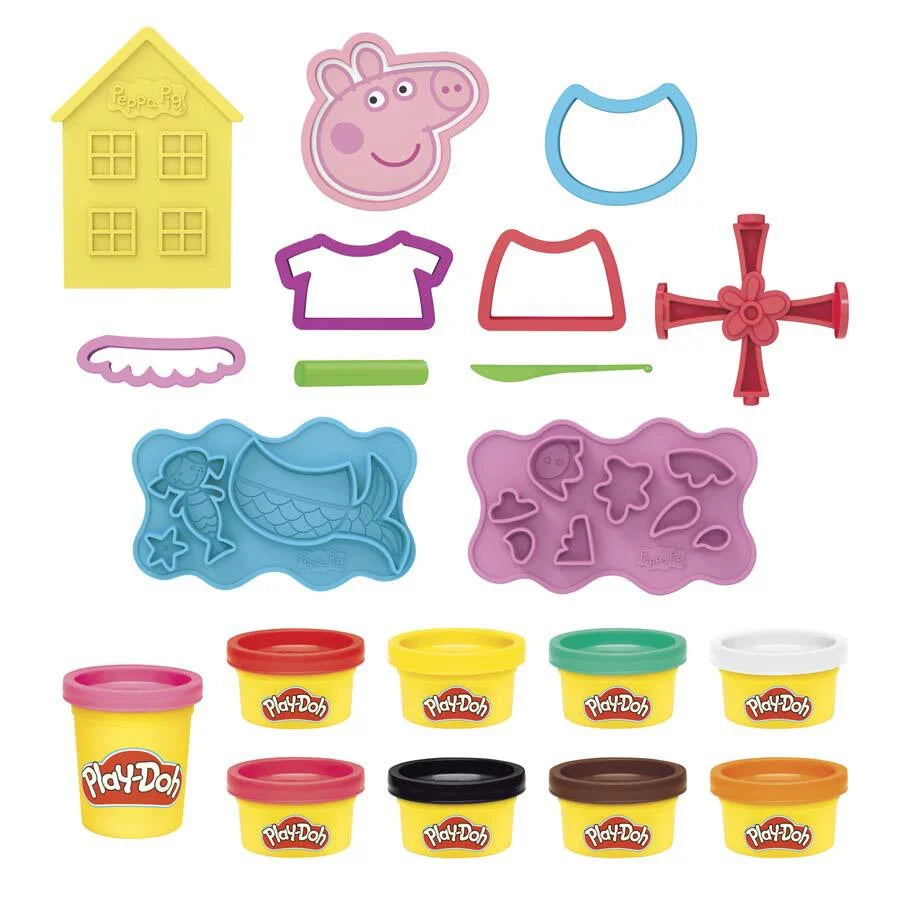 HASBRO PLAYDOH PEPPA PIG STYLIN SET