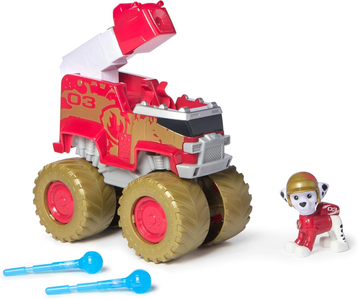 PAW PATROL RESCUE WHEELS CHASE N MARSHALL METALLIC TEAM PACK
