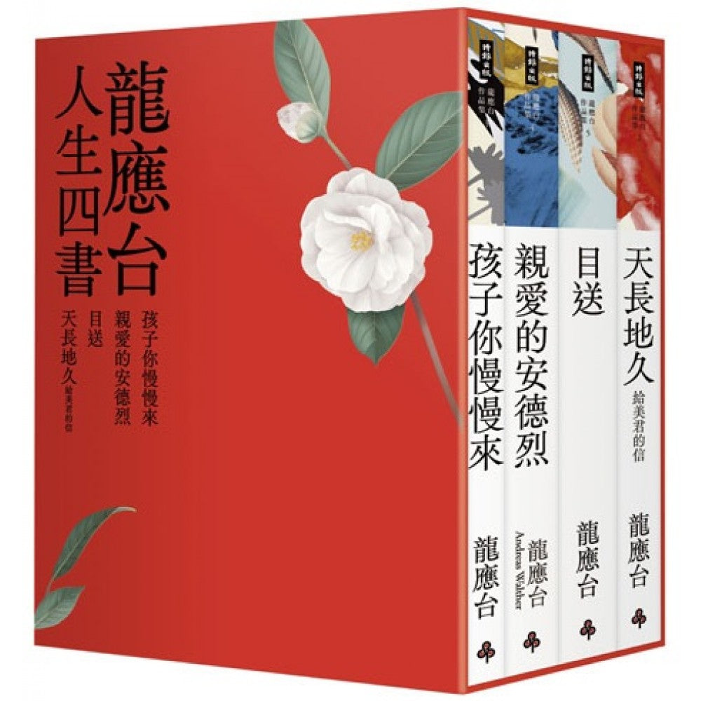 龙应台人生四书（限量礼盒组）：《孩子你慢慢来》、《亲爱的安德烈》、《目送》、《天