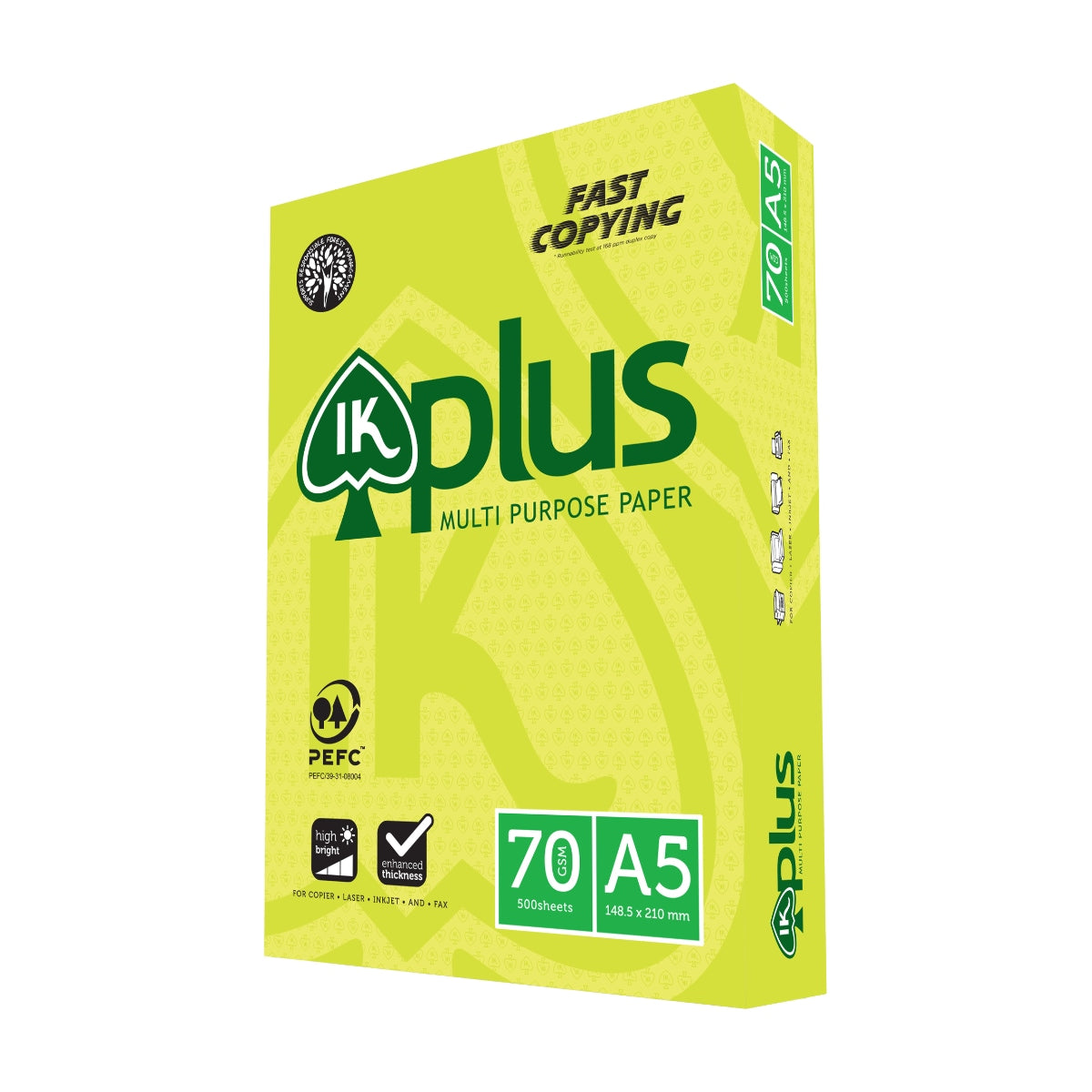 IK PLUS COPIER PAPER A5 70G 500'S