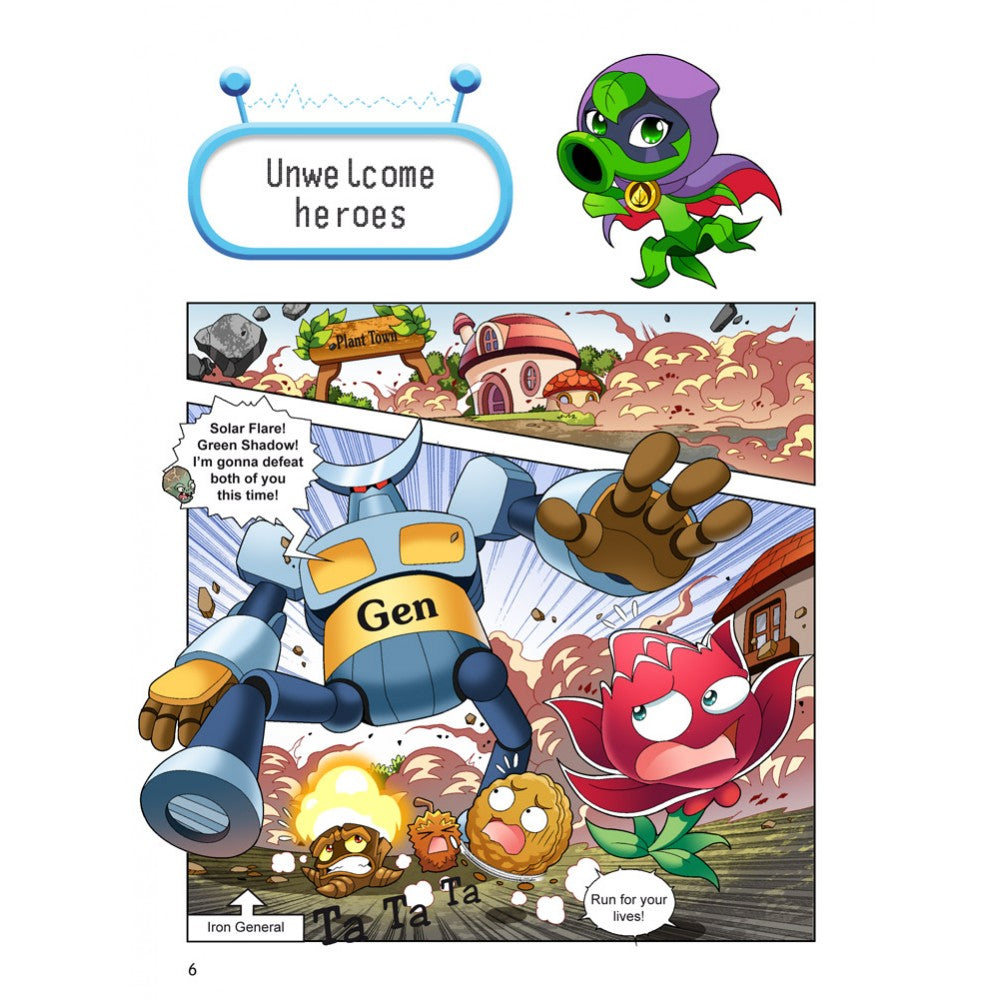 Plants vs Zombies Robots Comic Super Combat League 2