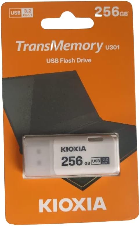 USB 3.2 KIOXIA 256 GB U301 White