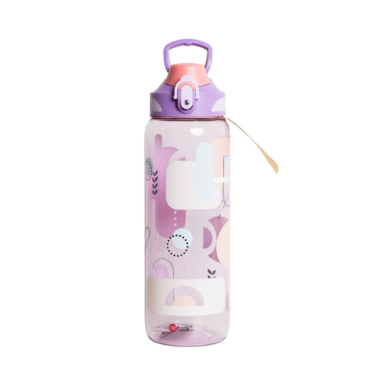 Pop Bazic Tritan Water Bottle – Purple