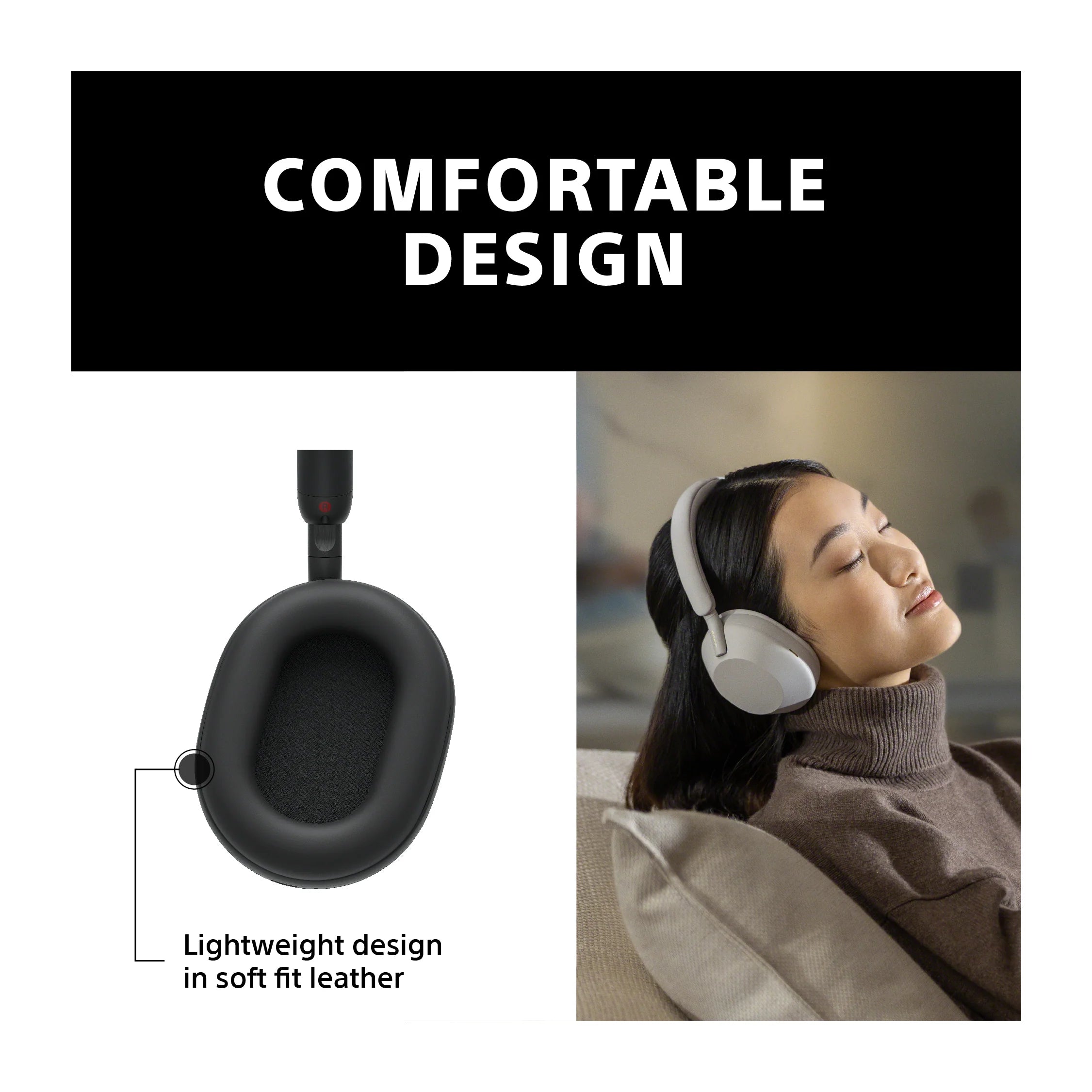 Sony WH-1000XM5 Wireless Noise Cancelling Headphones - Free Gift
