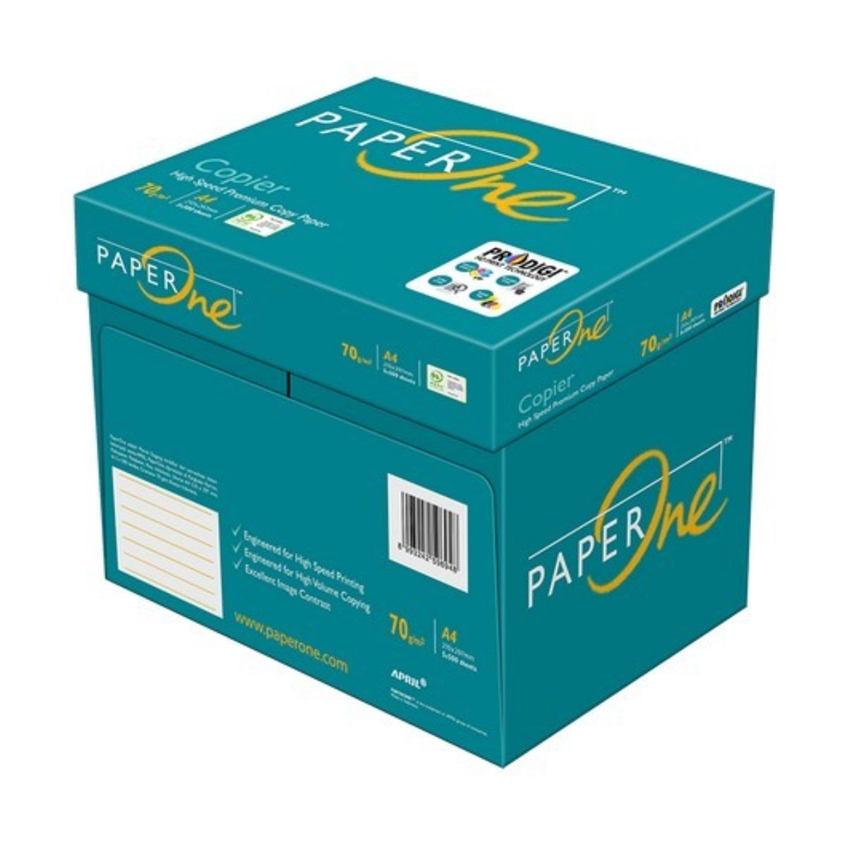 Paperone Copier Paper 70gsm A4 500's (1 Carton)