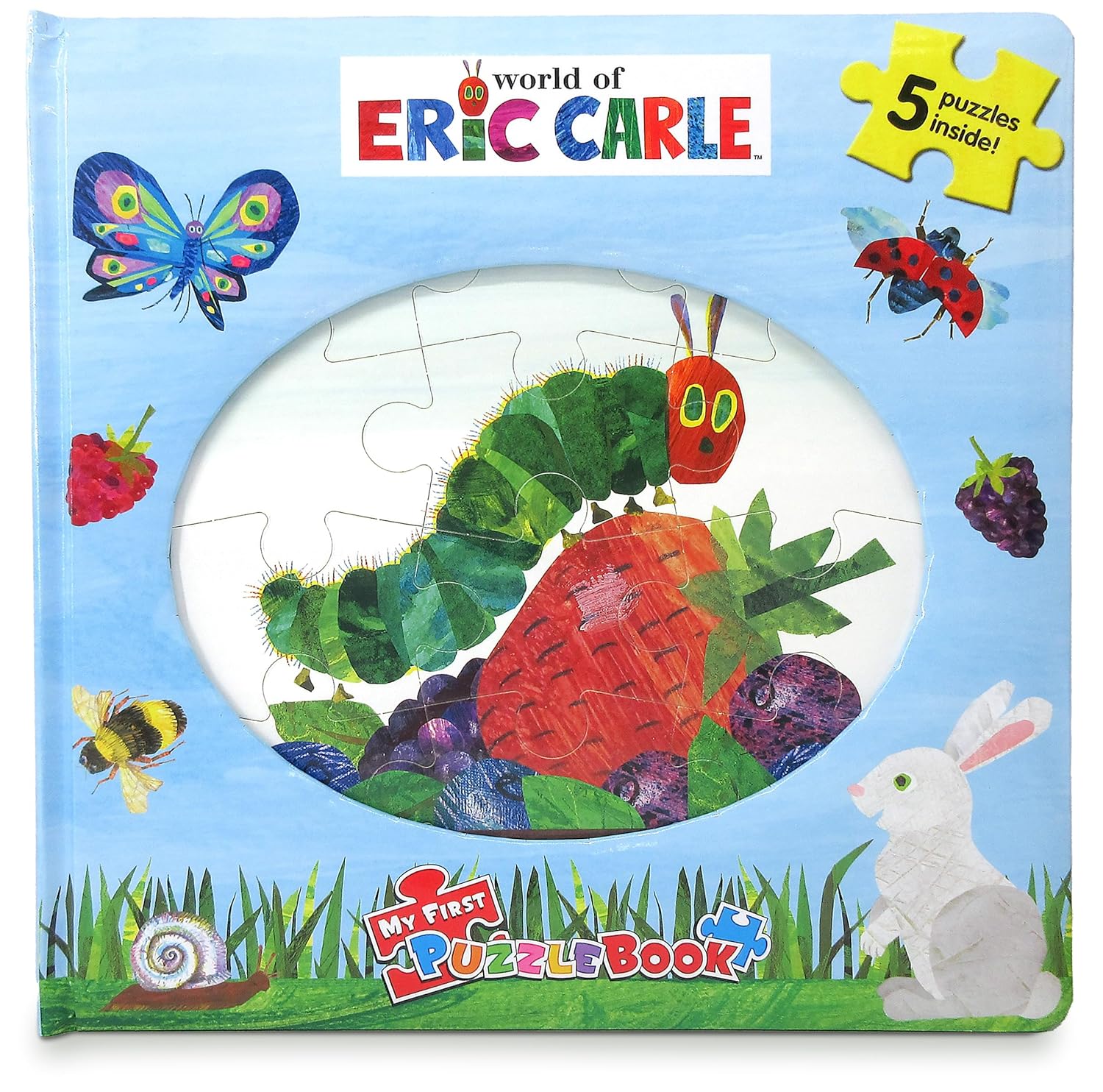The World of Eric Carle My First Puzzle Book (10-Page Board Book, 5 Puzzles) Novelty Book – Picture Book