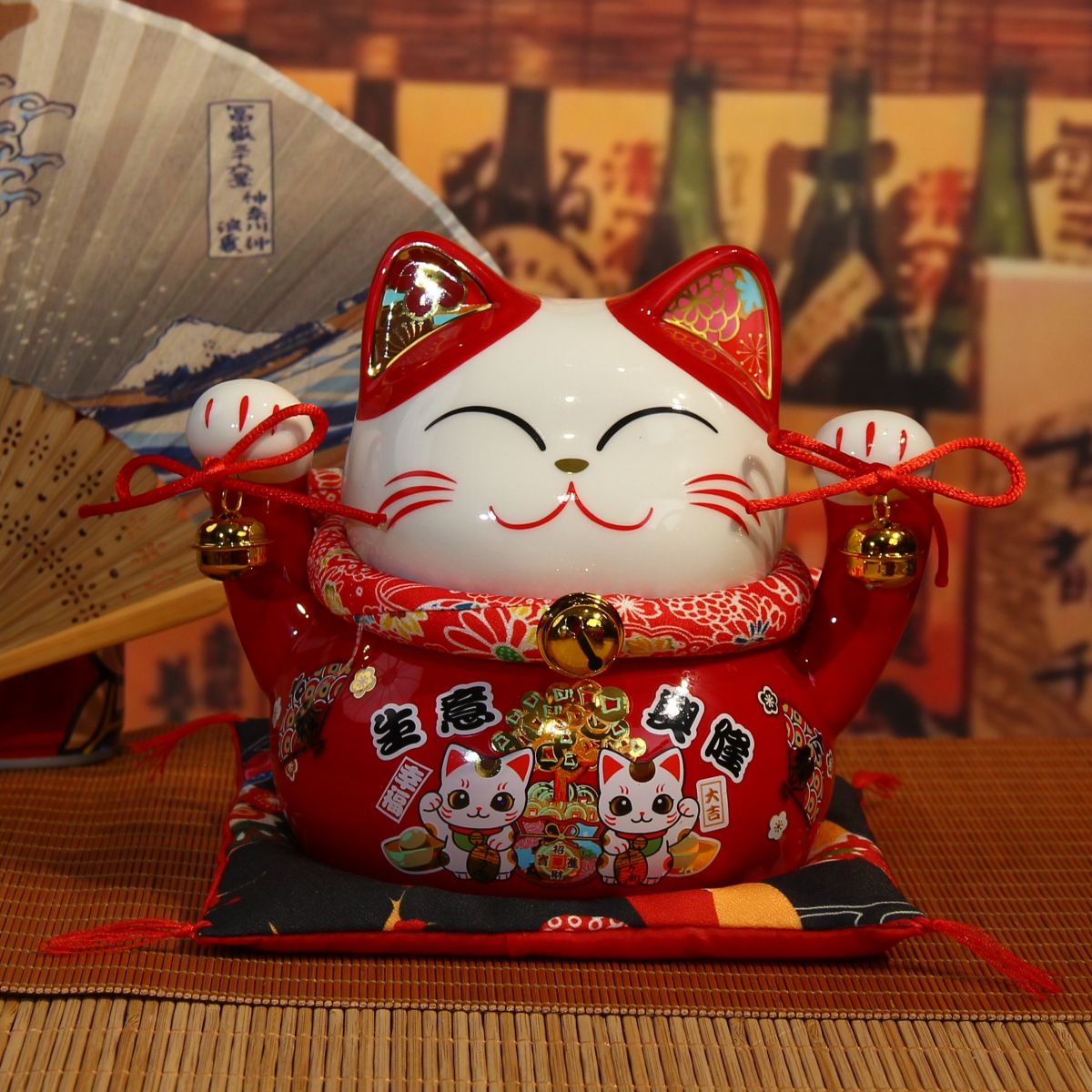  LUCKY CAT 17*13*15 CM 
