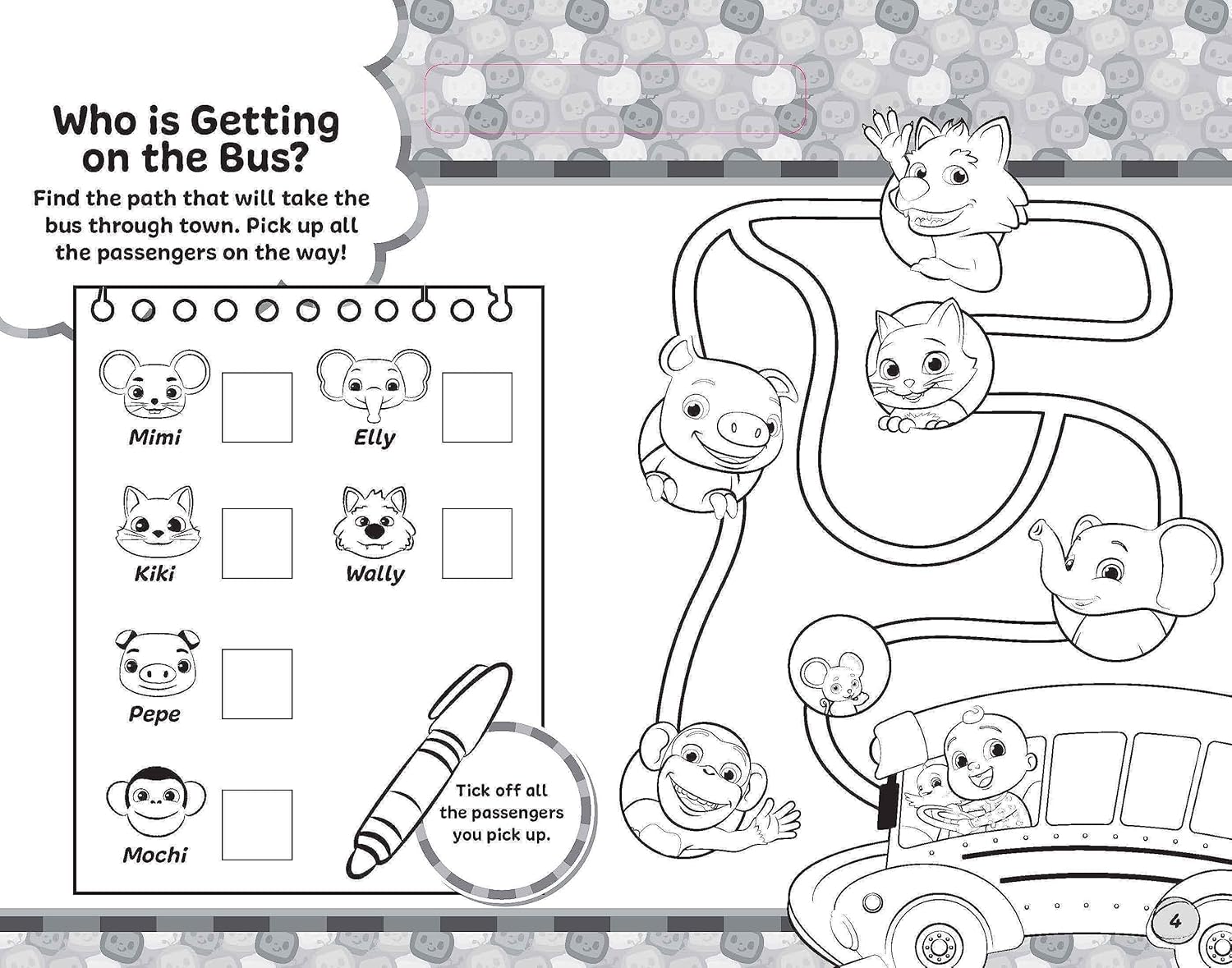 CoComelon - Nursery Rhymes Giant Activity Pad (Paperback)