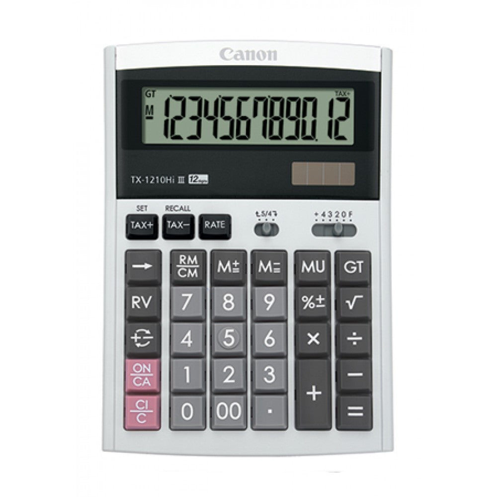 Canon Calculator TX-1210HI III