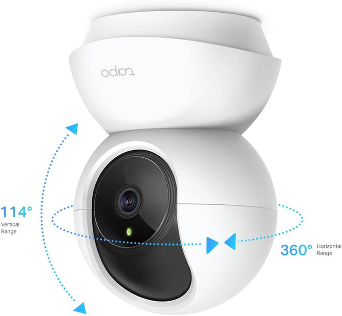 TP Link Tapo TC70 CCTV IP Camera 1080P Pan Tilt Home Security WiFi TPLink