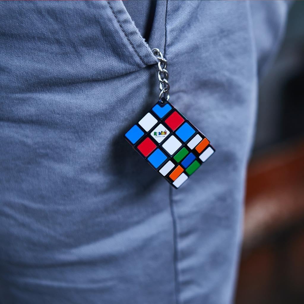 RUBIK'S 3X3" CUBE KEY CHAIN