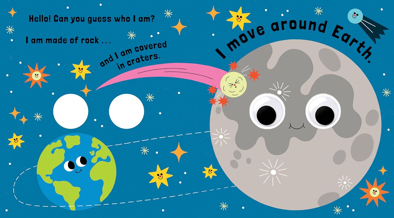 Googly Eyes: I Am the Moon (Board Book)