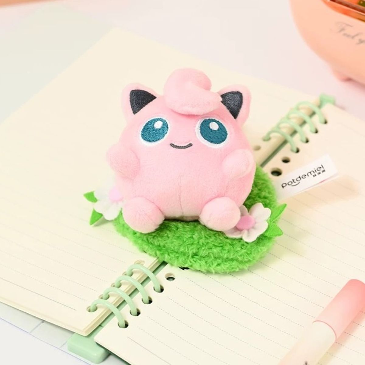 Jigglypuff Flower Bag Charm 8Cm