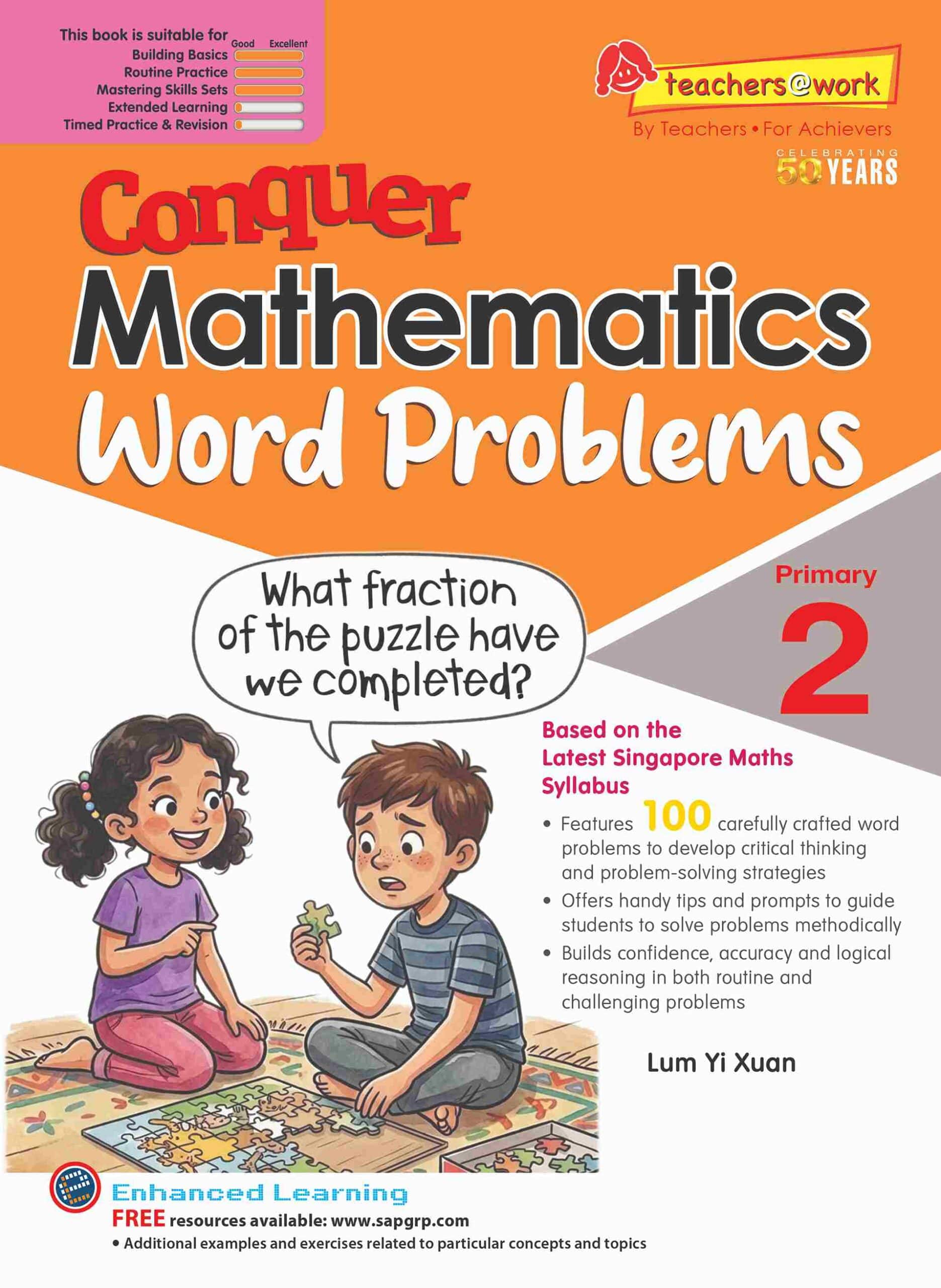 Conquer Mathematics Word Problems Primary 2