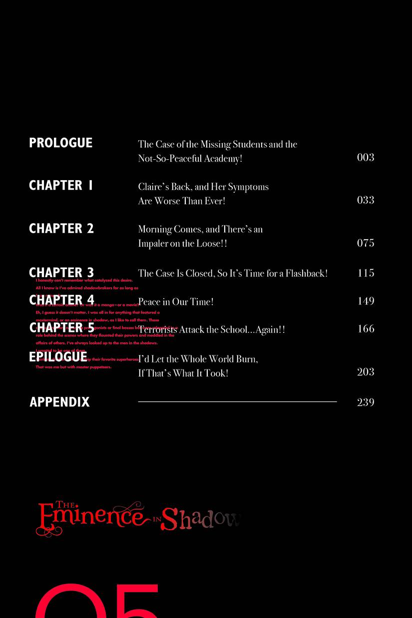 The Eminence In Shadow 05 (Light Novel)