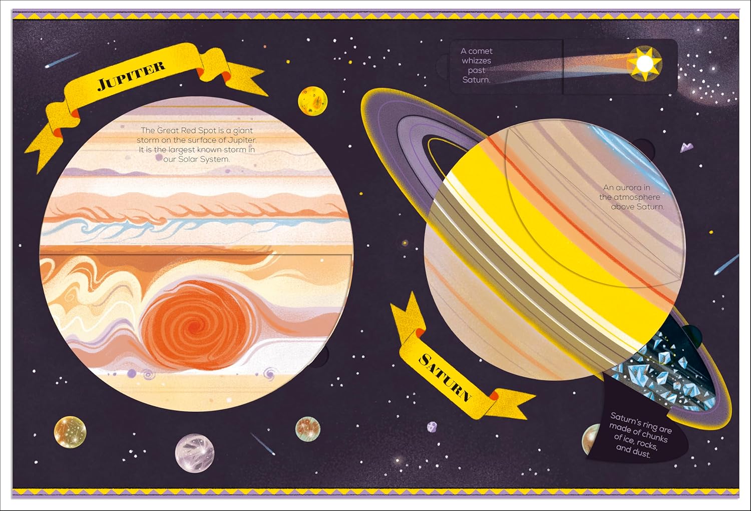 Explore the Solar System: A Fold-Out, Lift-the-Flap Book (Hardcover)