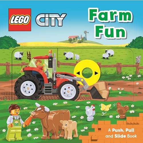 LEGO City. Farm Fun: A Push, Pull and Slide Book (LEGO City Push Pull and Slide Books)