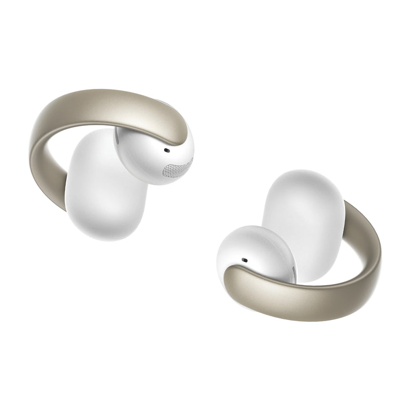 Soundcore AeroClip Open-Ear Clip-On Earbuds with Adaptive Comfort - White
