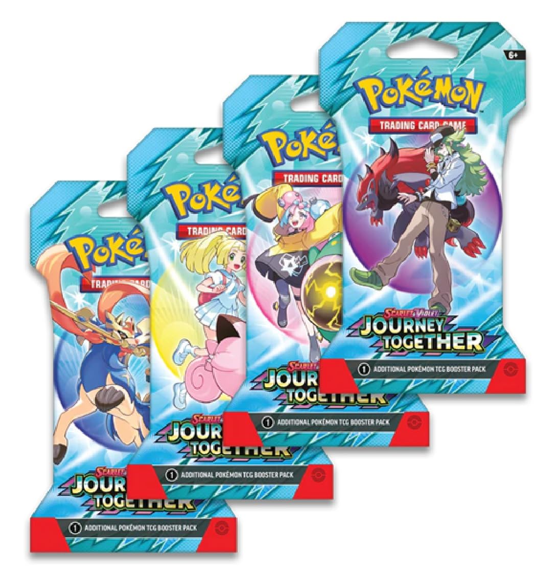 Pokemon Trading Card Game: Scarlet & Violet Journey Together Sleeved Booster