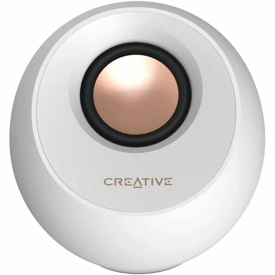 Creative Pebble Pro 2.0 Portable Bluetooth Speaker System White