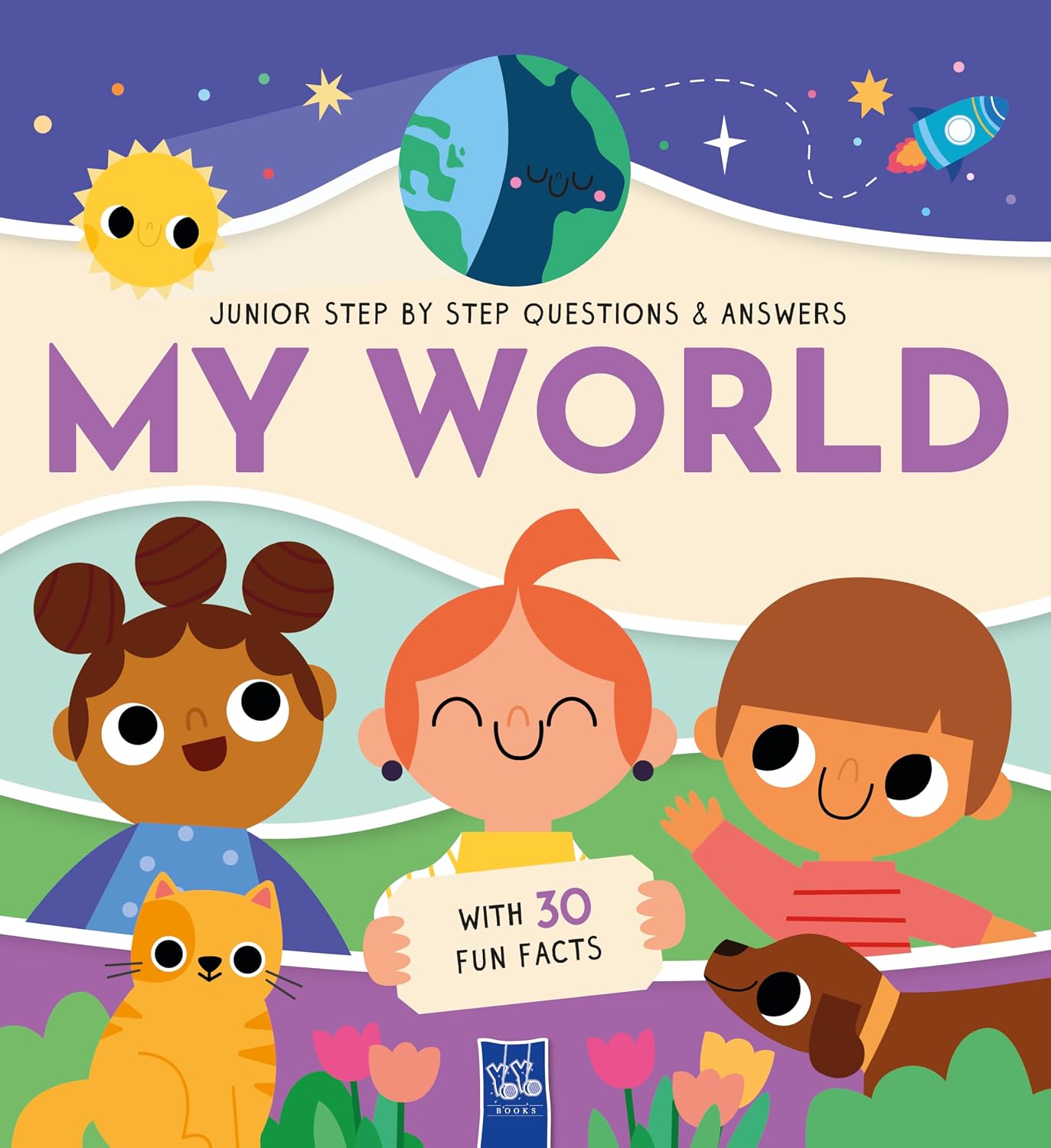 Junior step by step - Questions and answers: My World (Board Book)