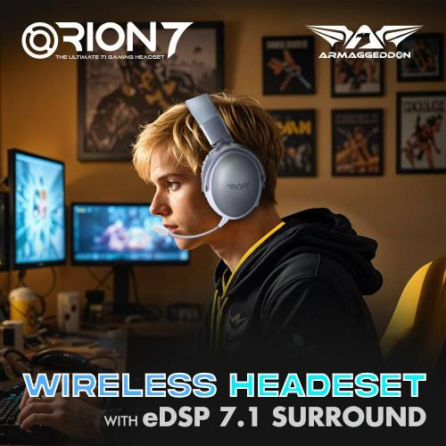 Armaggeddon Orion 7 Gaming Headset - Sierra
