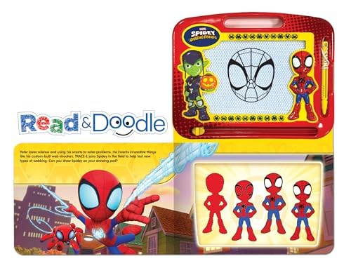 Marvel Spidey And His Amazing Friends Read & Doodle