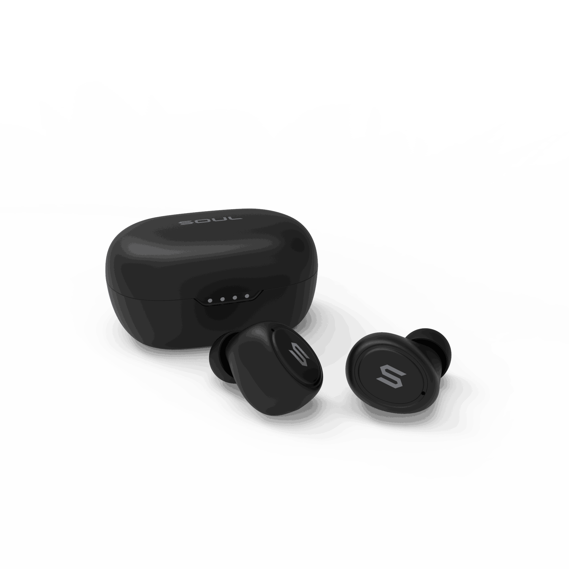 Soul S-micro10 - Micro True Wireless Earbuds With Low Latency - Black