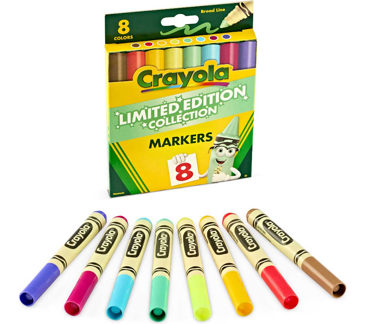 Crayola Markers L.E. 8col Retired 587746