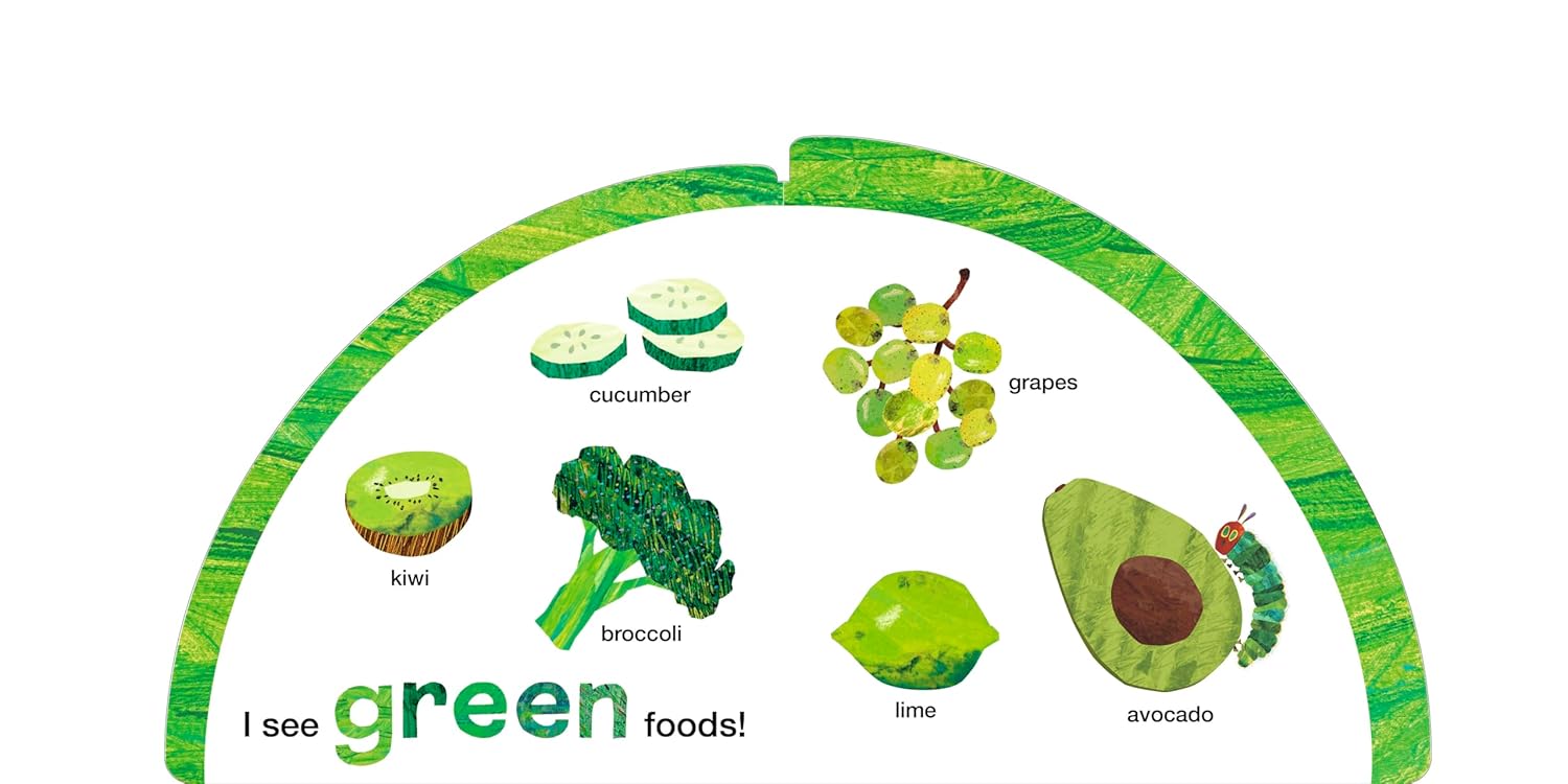 The Very Hungry Caterpillars Rainbow Foods