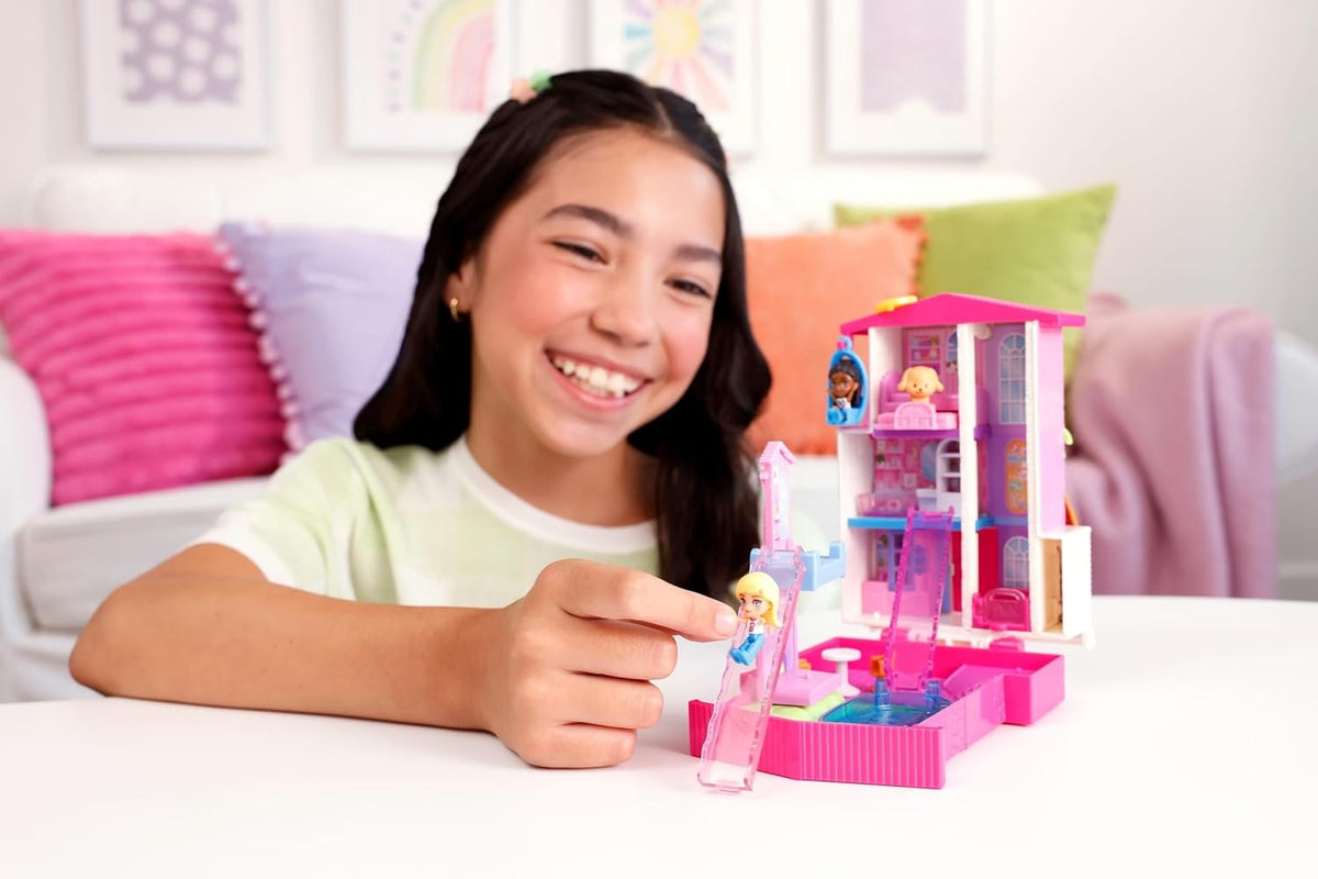 MATTEL POLLY POCKET BARBIE DREAMHOUSE PLAYSET
