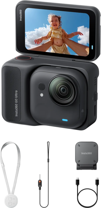 Insta360 GO Ultra Standard Bundle (Midnight Black)