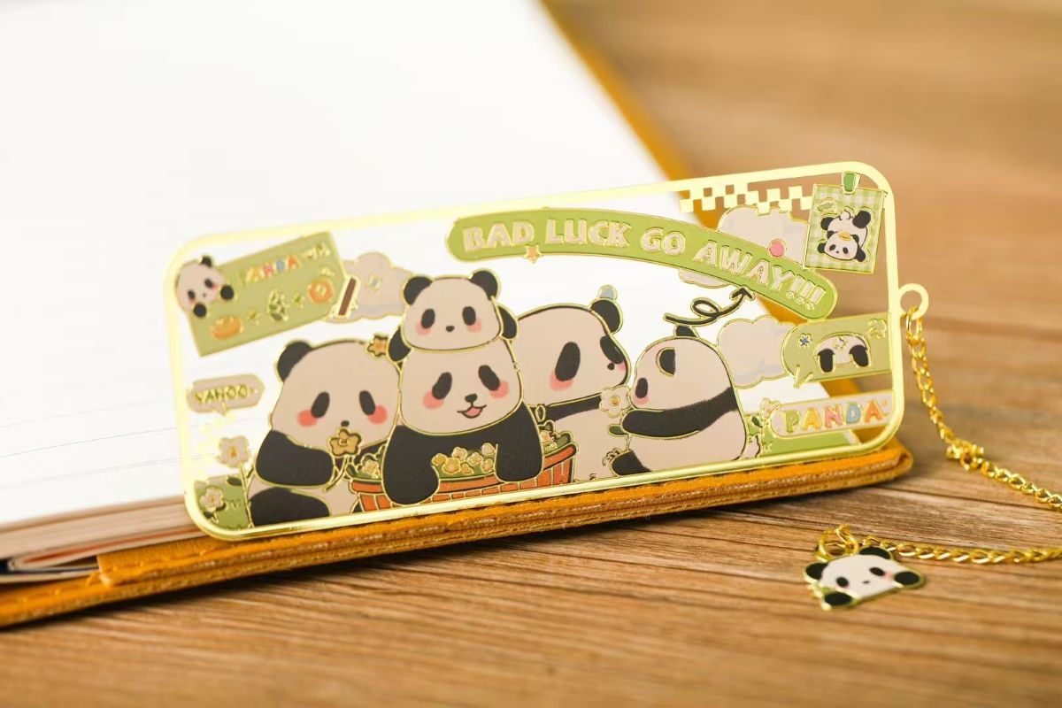 Metal Bookmark Panda UM30047