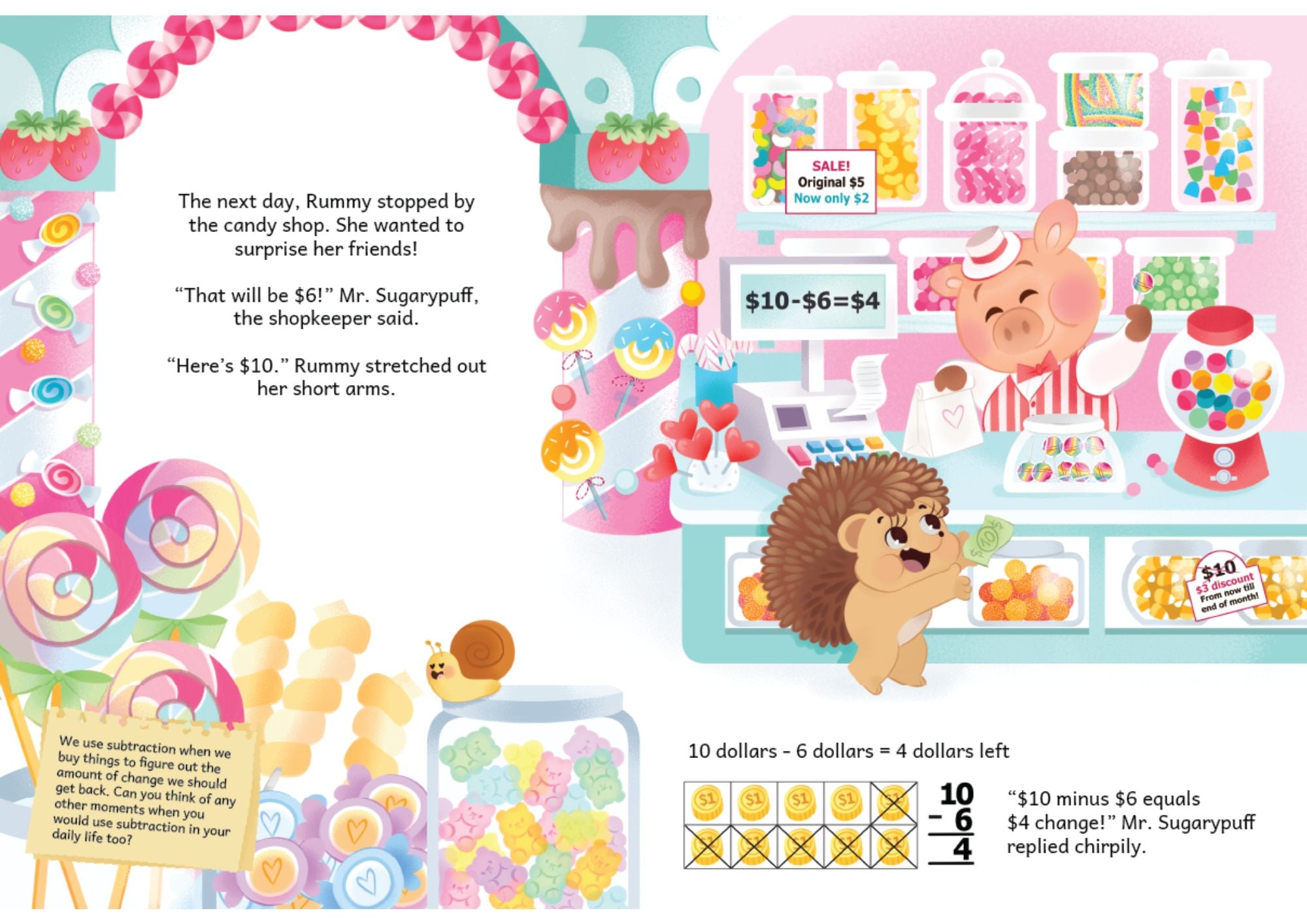 Maths Storybook: One Tough Ball - Subtraction within 10 (5-7yo)