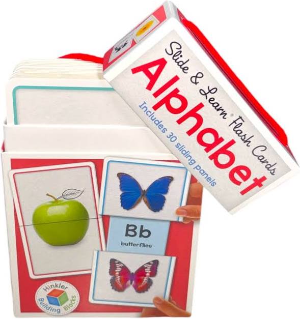 Slide & Learn Flashcards: Alphabets