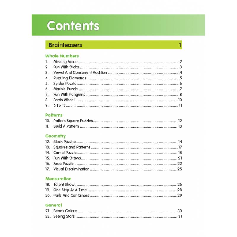 Lower Primary Maths Activities & Puzzles