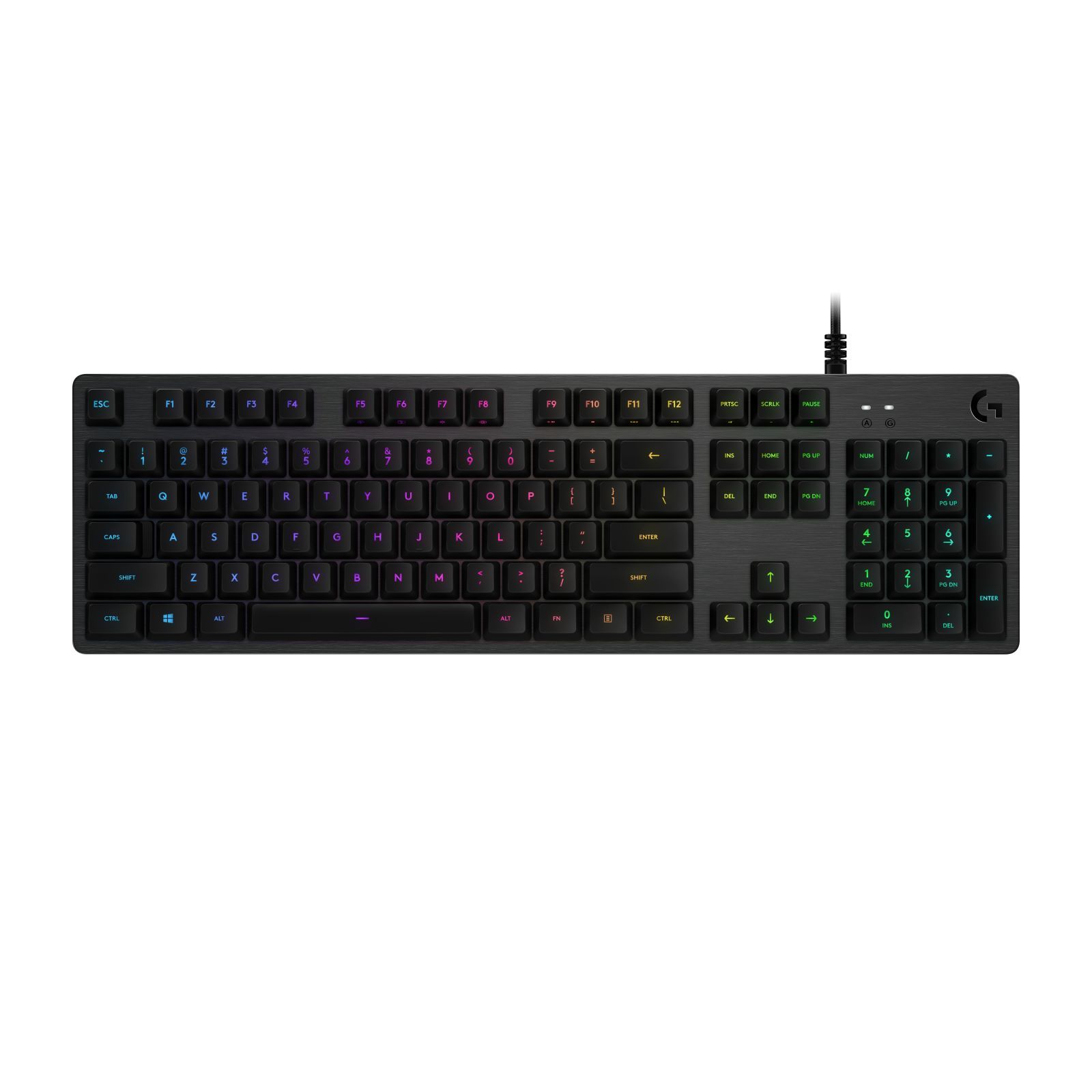 Carbon RGB Mechanical Gaming Keyboard, GX Blue (Clicky)