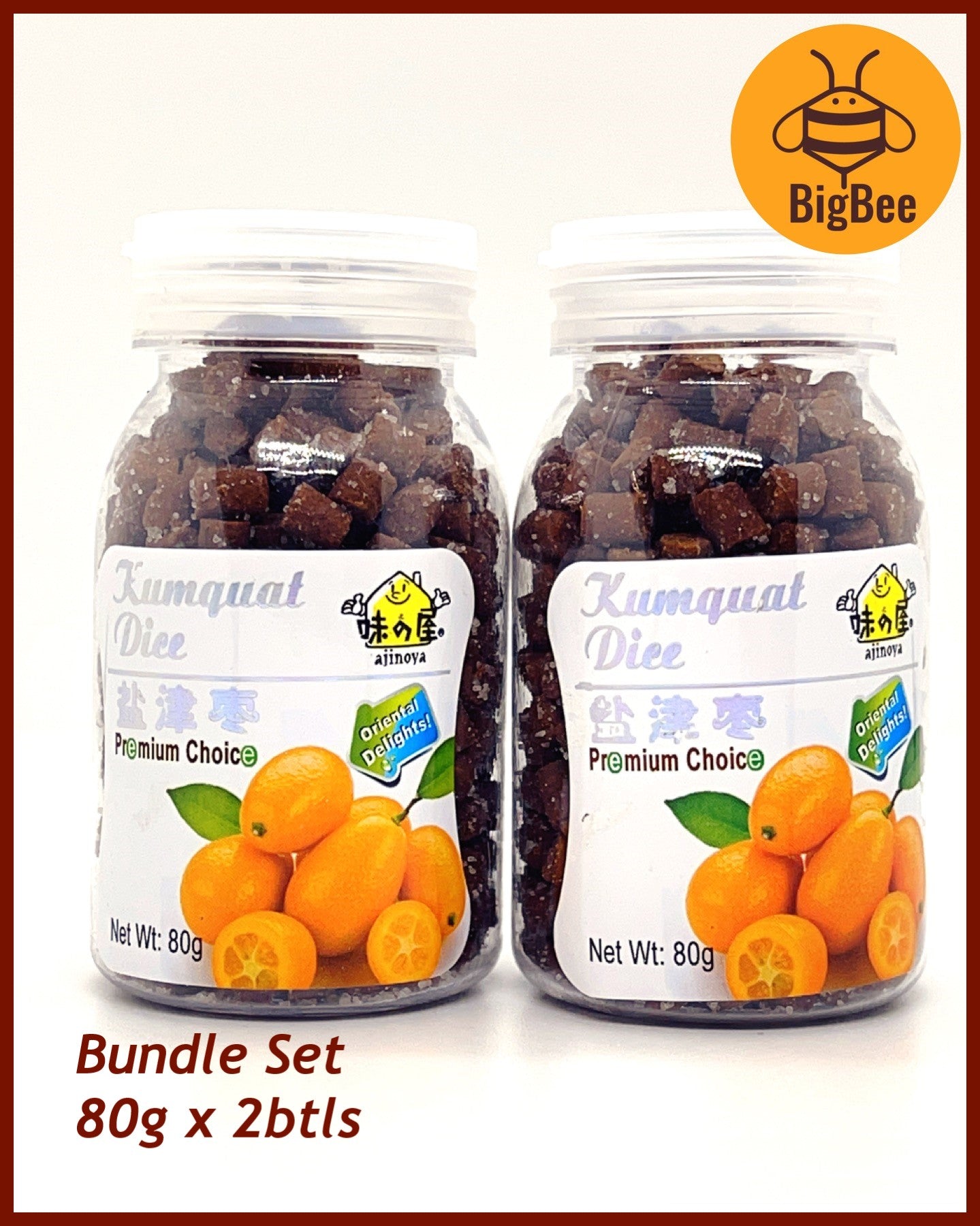 Ajinoya Premium Fruit Kumquat Dice