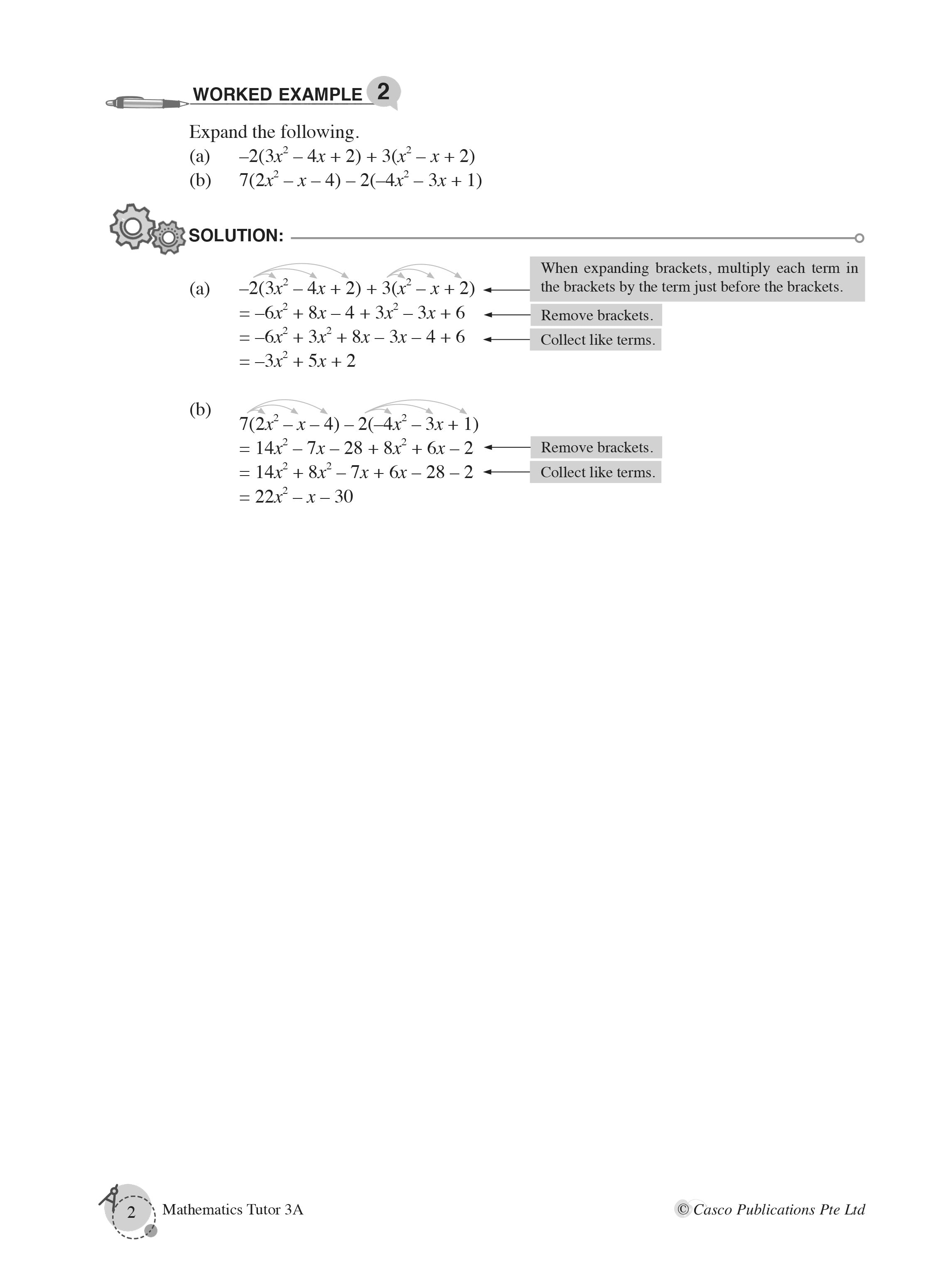 Secondary 3A Mathematics Tutor (G2)