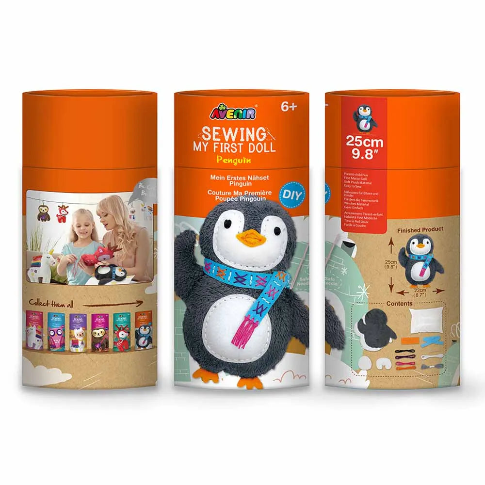 Avenir Diy Sewing Doll Penguin