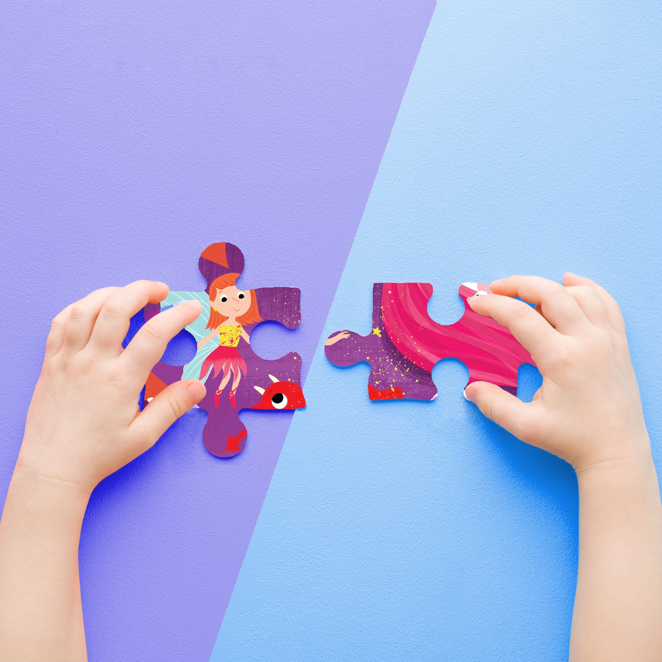 HINKLER JR JIGSAW CARRY AND PLAY PUZZLE ENCHANTED WORLD