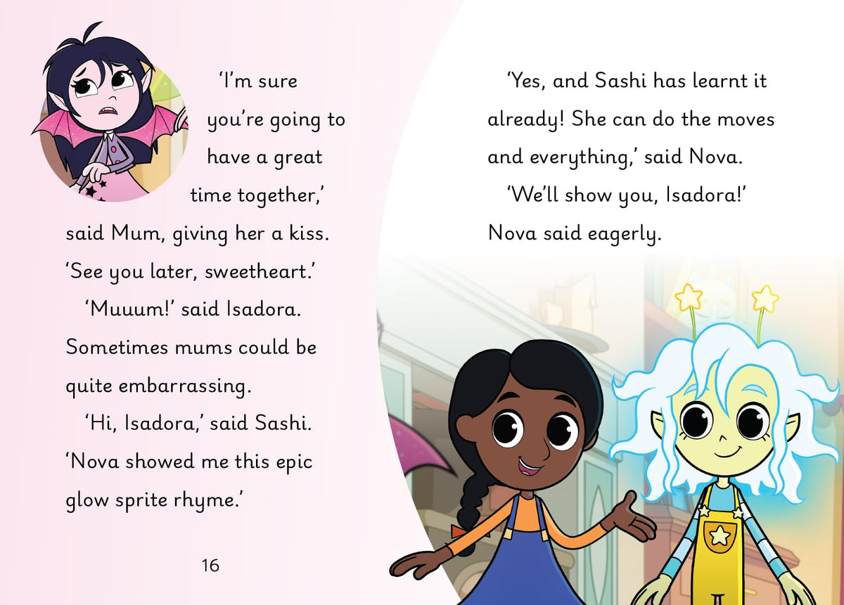 Isadora Moon: Three's a Crowd, An Exciting Early Reader Based On The Top Rated Animated TV Series, From The World Of Harriet Muncaster (Isadora Moon: TV Tie In Range) Paperback