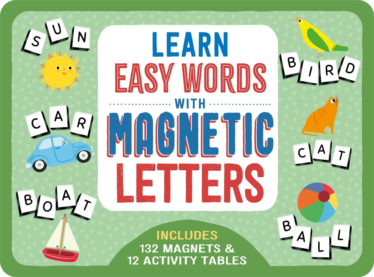 LEARN EASY MATHS WITH MAGNETIC LETTERS