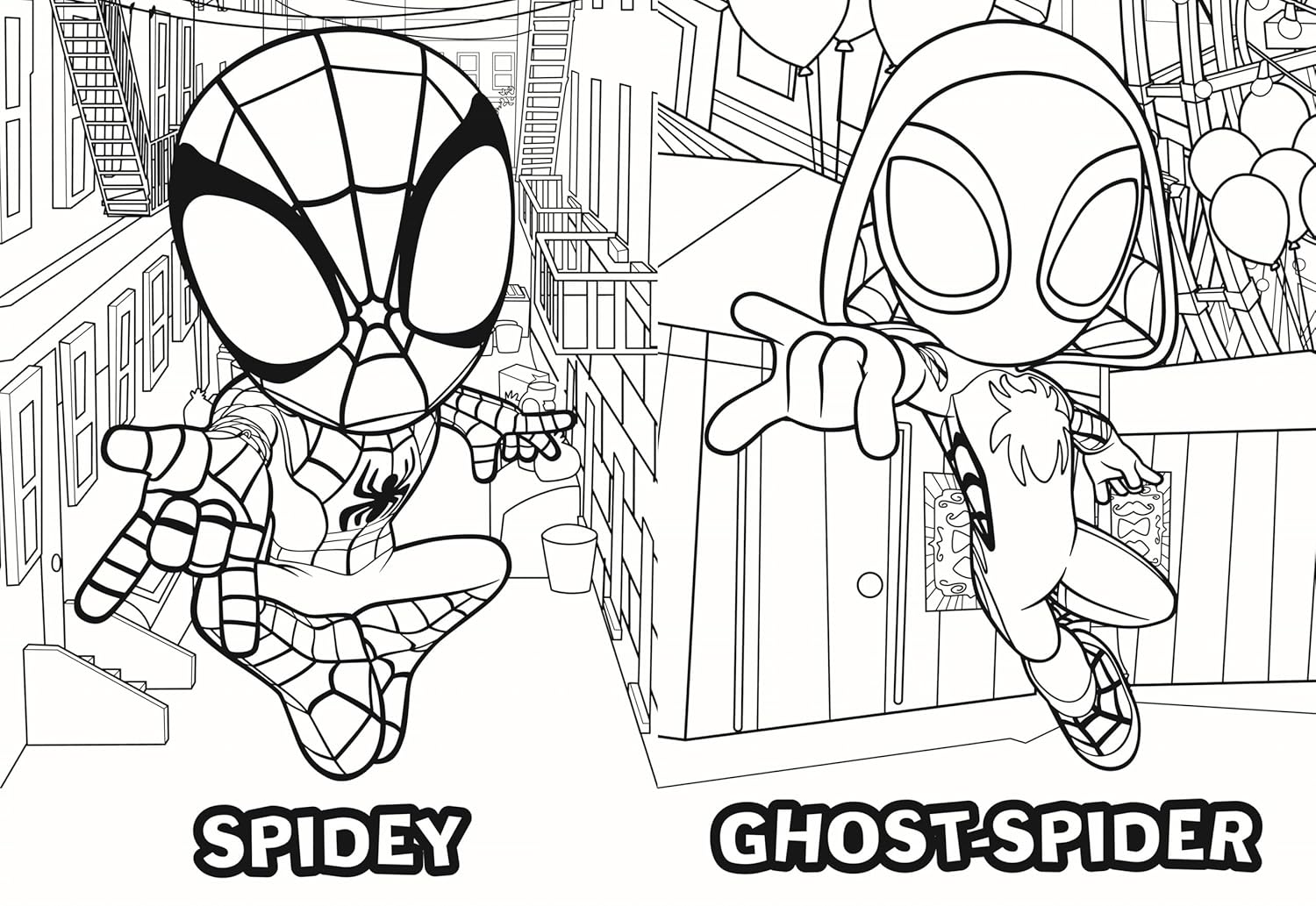 Marvel Spidey and His Amazing Friends: 2-in-1 Activity Pack